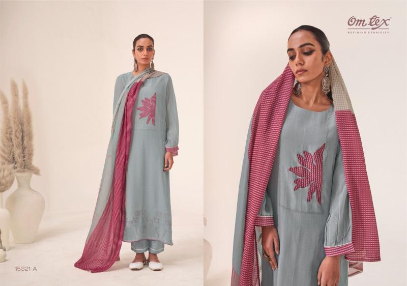 Omtex elaya lucknowi dress material wholesale